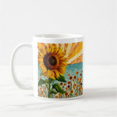 Mug Tournesol et citation (Gauche)