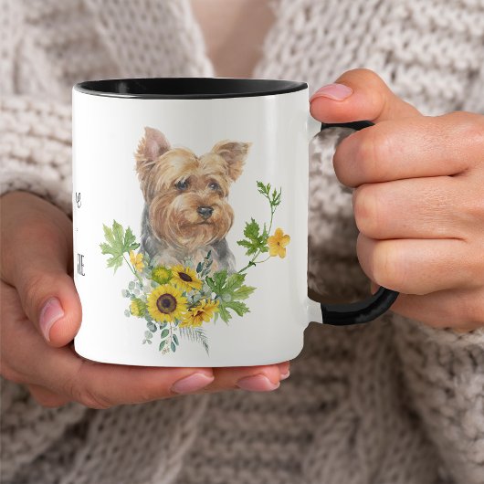 Mug Tournesol Eucalyptus Yorkshire Terrier Musique