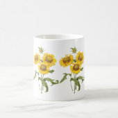 Mug Tournesol floral vintage de Redoute (Centre)