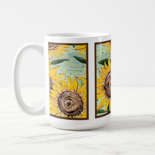 Mug Tournesol Grosse Musique (Gauche)