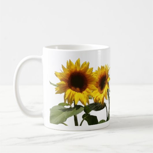 Mug Tournesol jaune (Gauche)