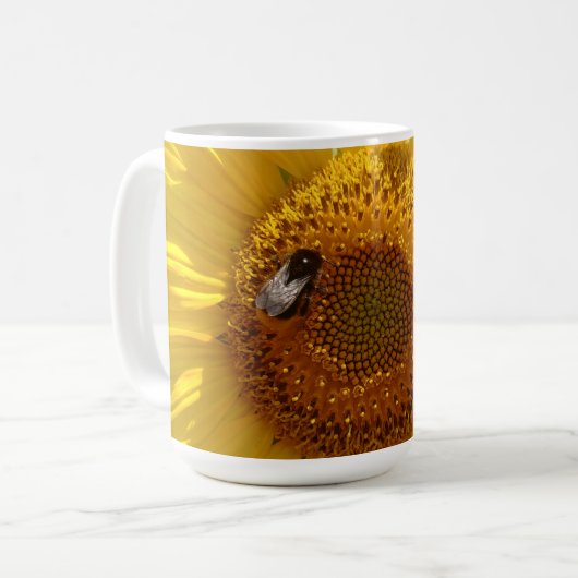 Mug Tournesol jaune (Devant gauche)