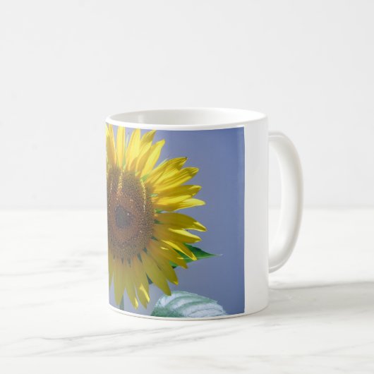 Mug Tournesol jaune (Devant droit)