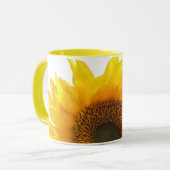 Mug tournesol jaune (Devant gauche)