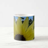 Mug Tournesol jaune clair et ciel bleu (Centre)