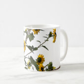 Mug Tournesol jaune vibrant (Devant droit)