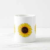 Mug Tournesol jaune vibrant en fleurs (Centre)