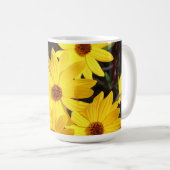 Mug Tournesol jaune vif (Devant droit)