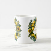 Mug Tournesol Lemon Wreath Love Design (Centre)