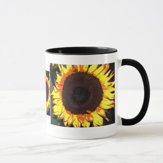 Mug Tournesol lumineux (Droite)