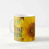 Mug Tournesol Meilleure Mère Pour Toujours (Devant gauche)