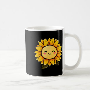 Mug Tournesol Mignon Floral Fleur Heureuse Graphique D