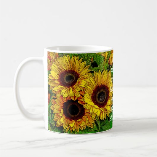 Mug tournesol - muqueuse (Gauche)