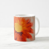 Mug Tournesol orange vif (Devant droit)