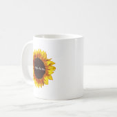 Mug Tournesol personnalisé (Devant gauche)