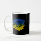 Mug Tournesol pour les couleurs du drapeau de l'Ukrain (Gauche)
