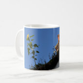 Mug Tournesol sur le toit. (Devant gauche)
