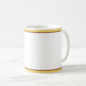 Mug Tournesols à l'aquarelle (Devant droit)