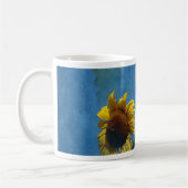 Mug Tournesols Abstraits (Gauche)