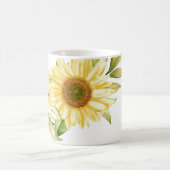 Mug Tournesols aquarelle douce (Centre)