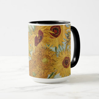 Mug Tournesols (en bleu)-Vincent van Gogh Small