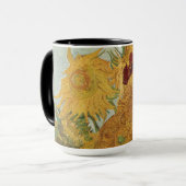 Mug Tournesols (en bleu)-Vincent van Gogh Small (Devant gauche)
