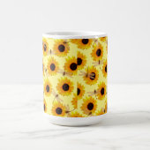 Mug Tournesols Et libellules, (Centre)
