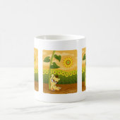 Mug Tournesols et ours de Kawaii (Centre)