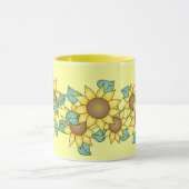 Mug TOURNESOLS par SHARON SHARPE (Centre)