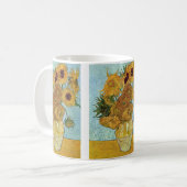 Mug Tournesols par Vincent van Gogh (Devant gauche)
