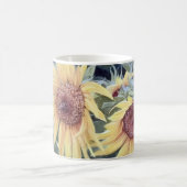 Mug Tournesols peints avec une abeille (Centre)