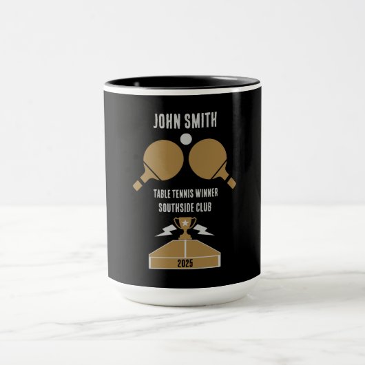Mug Tournoi de tennis de table (Centre)