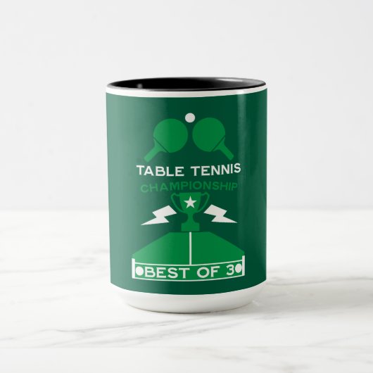 Mug Tournoi de tennis de table (Centre)