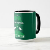 Mug Tournoi de tennis de table (Devant droit)