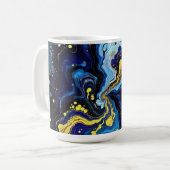 Mug Tournoyants de bleu et d'or 4 (Devant gauche)