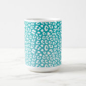 Mug Tourquoise Leopard Patters (Centre)