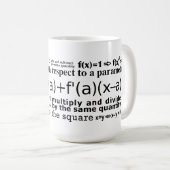 Mug Tours de maths (Devant droit)