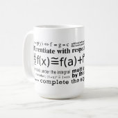 Mug Tours de maths (Devant gauche)