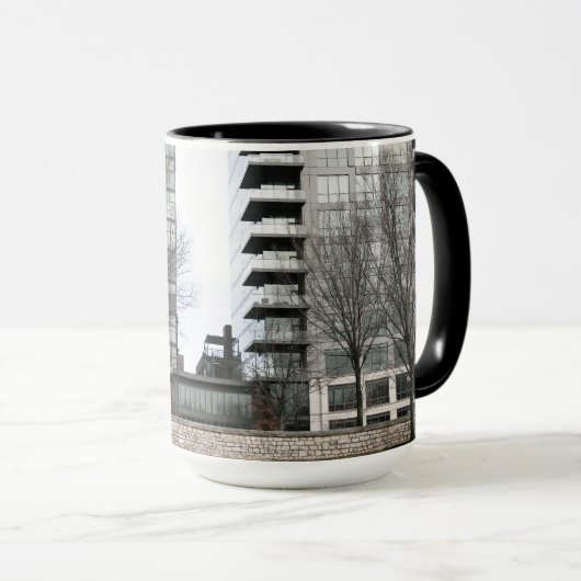Mug Tours de verre (Devant droit)