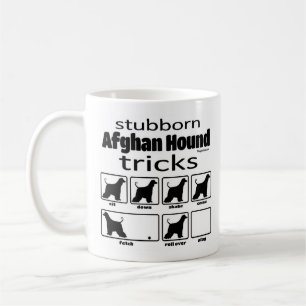 Mug Tours têtus de lévrier afghan