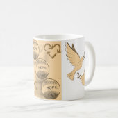 Mug tourterelles (Devant droit)