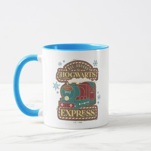 Mug Tous à bord du cookie de Noël du train HOGWARTS™ E (Gauche)