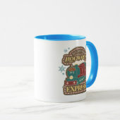 Mug Tous à bord du cookie de Noël du train HOGWARTS™ E (Devant droit)