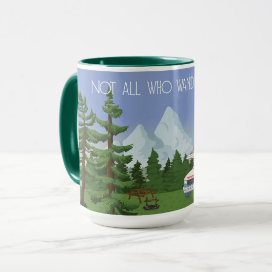 Mug Tous ceux qui errent ne sont pas perdus (Devant gauche)