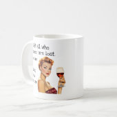 Mug Tous ceux qui errent ne sont pas perdus Drôle Boir (Devant gauche)