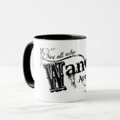 Mug Tous ceux qui se baladent ne sont pas perdus (Devant gauche)