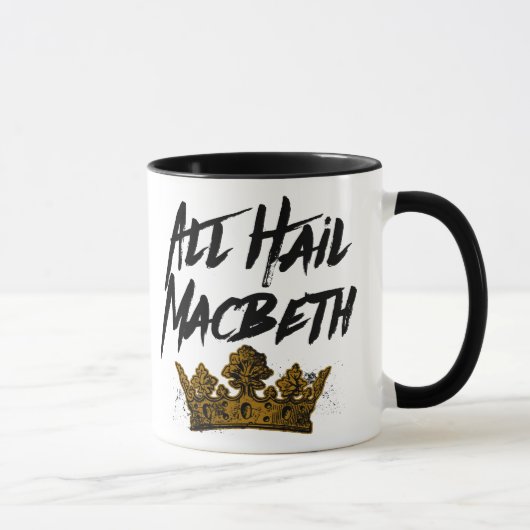 Mug Tous Hail Macbeth (Droite)
