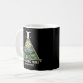 Mug Tous les 63 Parcs nationaux du Canada Carte d'aven (Devant gauche)