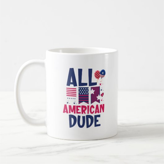 Mug Tous les américains Dude-96993 (Gauche)