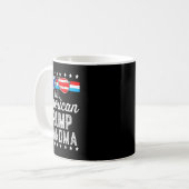 Mug Tous les américains Trump grand-mère drapeau améri (Devant gauche)